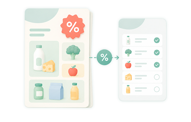 Listonic broccoli character from the iOS premium presentation