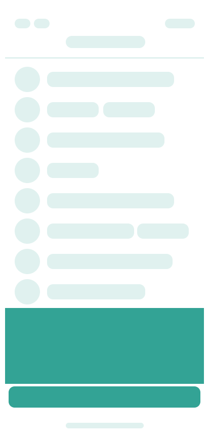 English shopping-list app screen with grocery products