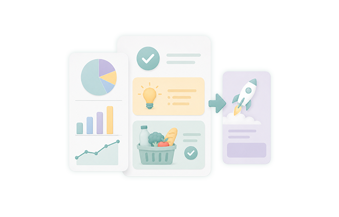 English report scorecard with result, insight and next-flight recommendation